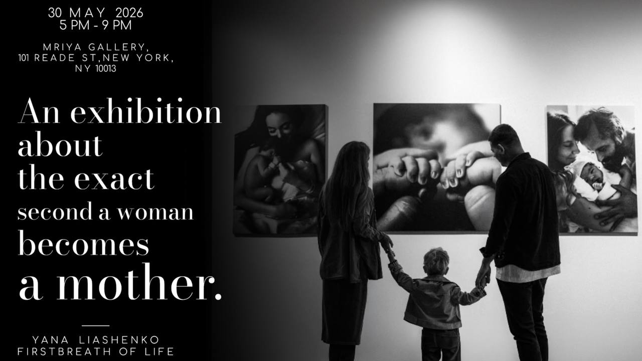 First Breath of Life - Yana Liashenko, installation view at Mriya Gallery, Tribeca, New York